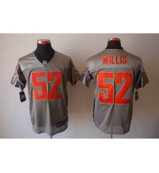 Nike San Francisco 49ers 52 Patrick Willis Grey Elite Shadow NFL Jersey Nike San Francisco 49ers 52 Patrick Willis Grey Elite Shadow NFL Jersey