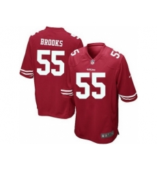 Nike San Francisco 49ers 55 Ahmad Brooks Red Game NFL Jersey Nike San Francisco 49ers 55 Ahmad Brooks Red Game NFL Jersey