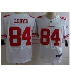 Nike San Francisco 49ers 84 Brandon Lloyd White Elite NFL Jersey Nike San Francisco 49ers 84 Brandon Lloyd White Elite NFL Jersey