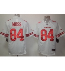 Nike San Francisco 49ers 84 Randy Moss Wihte Limited NFL Jersey Nike San Francisco 49ers 84 Randy Moss Wihte Limited NFL Jersey