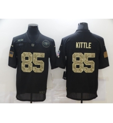 Nike San Francisco 49ers 85 George Kittle Black Camo 2020 Salute To Service Limited Jersey Nike San Francisco 49ers 85 George Kittle Black Camo 2020 Salute To Service Limited Jersey