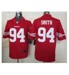 Nike San Francisco 49ers 94 Justin Smith Red Limited NFL Jersey Nike San Francisco 49ers 94 Justin Smith Red Limited NFL Jersey