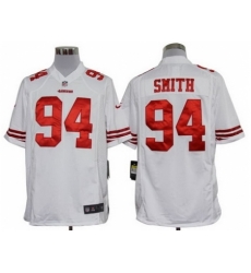 Nike San Francisco 49ers 94 Justin Smith White Game NFL Jersey Nike San Francisco 49ers 94 Justin Smith White Game NFL Jersey