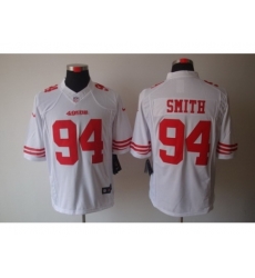 Nike San Francisco 49ers 94 Justin Smith White Limited NFL Jersey Nike San Francisco 49ers 94 Justin Smith White Limited NFL Jersey