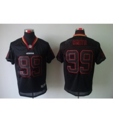 Nike San Francisco 49ers 99 Aldon Smith Black Elite Lights Out NFL Jersey Nike San Francisco 49ers 99 Aldon Smith Black Elite Lights Out NFL Jersey