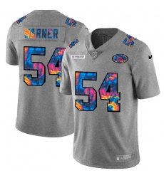 San Francisco 49ers 54 Fred Warner Men Nike Multi Color 2020 NFL Crucial Catch NFL Jersey Greyheather San Francisco 49ers 54 Fred Warner Men Nike Multi Color 2020 NFL Crucial Catch NFL Jersey Greyheather