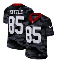 San Francisco 49ers 85 George Kittle Men Nike 2020 Black CAMO Vapor Untouchable Limited Stitched NFL Jersey San Francisco 49ers 85 George Kittle Men Nike 2020 Black CAMO Vapor Untouchable Limited Stitched NFL Jersey