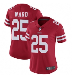 Nike 49ers #25 Jimmie Ward Red Team Color Womens Stitched NFL Vapor Untouchable Limited Jersey Nike 49ers #25 Jimmie Ward Red Team Color Womens Stitched NFL Vapor Untouchable Limited Jersey
