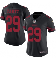 Nike 49ers #29 Jaquiski Tartt Black Womens Stitched NFL Limited Rush Jersey Nike 49ers #29 Jaquiski Tartt Black Womens Stitched NFL Limited Rush Jersey