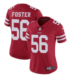 Nike 49ers #56 Reuben Foster Red Team Color Womens Stitched NFL Vapor Untouchable Limited Jersey Nike 49ers #56 Reuben Foster Red Team Color Womens Stitched NFL Vapor Untouchable Limited Jersey