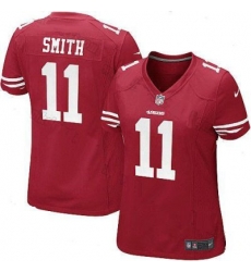 Nike Women San Francisco 49ers #11 Alex Smith Red Stitched Jersey Nike Women San Francisco 49ers #11 Alex Smith Red Stitched Jersey