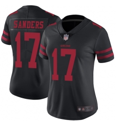 Women 49ers 17 Emmanuel Sanders Black Alternate Stitched Football Vapor Untouchable Limited Jersey Women 49ers 17 Emmanuel Sanders Black Alternate Stitched Football Vapor Untouchable Limited Jersey