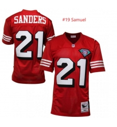 Women Nike San Francisco 49ers 19 Deebo Samuel Red Mitchell & Ness Throwback Limited Jersey Women Nike San Francisco 49ers 19 Deebo Samuel Red Mitchell & Ness Throwback Limited Jersey