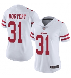 Women Nike San Francisco 49ers 31 Raheem Mostert White Vapor Untouchable Limited NFL Jersey Women Nike San Francisco 49ers 31 Raheem Mostert White Vapor Untouchable Limited NFL Jersey