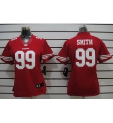 Women Nike San Francisco 49ers #99 Aldon Smith Red LIMITED NFL Jerseys Women Nike San Francisco 49ers #99 Aldon Smith Red LIMITED NFL Jerseys