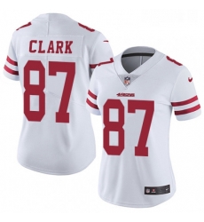 Womens Nike San Francisco 49ers 87 Dwight Clark White Vapor Untouchable Limited Player NFL Jersey Womens Nike San Francisco 49ers 87 Dwight Clark White Vapor Untouchable Limited Player NFL Jersey