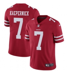 Nike 49ers #7 Colin Kaepernick Red Team Color Youth Stitched NFL Vapor Untouchable Limited Jersey Nike 49ers #7 Colin Kaepernick Red Team Color Youth Stitched NFL Vapor Untouchable Limited Jersey