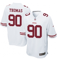Nike 49ers #90 Solomon Thomas White Youth Stitched NFL Elite Jersey Nike 49ers #90 Solomon Thomas White Youth Stitched NFL Elite Jersey