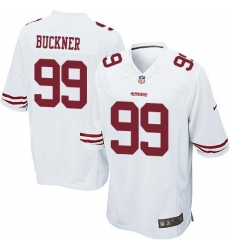 Nike 49ers #99 DeForest Buckner White Youth Stitched NFL Elite Jersey Nike 49ers #99 DeForest Buckner White Youth Stitched NFL Elite Jersey