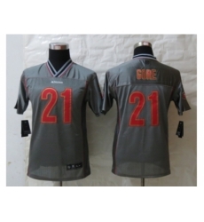 Nike Youth San Francisco 49ers #21 Gore Grey Jerseys(Vapor) Nike Youth San Francisco 49ers #21 Gore Grey Jerseys(Vapor)