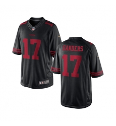 Youth 49ers 17 Emmanuel Sanders Black Game Stitched NFL Jersey Youth 49ers 17 Emmanuel Sanders Black Game Stitched NFL Jersey