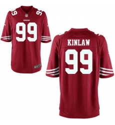Youth Nike 49ers 99 Javon Kinlaw Red Game Stitched NFL Jersey Youth Nike 49ers 99 Javon Kinlaw Red Game Stitched NFL Jersey