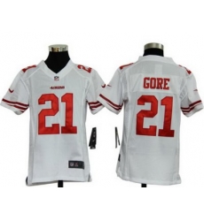 Youth Nike San Francisco 49ers 21# Gore Authentic White Jersey Youth Nike San Francisco 49ers 21# Gore Authentic White Jersey