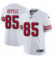 Youth Nike San Francisco 49ers 85 George Kittle Limited White Rush Vapor Untouchable NFL Jersey Youth Nike San Francisco 49ers 85 George Kittle Limited White Rush Vapor Untouchable NFL Jersey