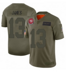 Youth San Francisco 49ers 13 Richie James Limited Camo 2019 Salute to Service Football Jersey Youth San Francisco 49ers 13 Richie James Limited Camo 2019 Salute to Service Football Jersey