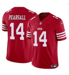 Youth San Francisco 49ers 14 Ricky Pearsall Red 2024 Draft F U S E Vapor Untouchable Limited Stitched Football Jersey Youth San Francisco 49ers 14 Ricky Pearsall Red 2024 Draft F U S E Vapor Untouchable Limited Stitched Football Jersey