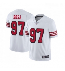 Youth San Francisco 49ers 97 Nick Bosa Limited White Rush Vapor Untouchable Football Jersey Youth San Francisco 49ers 97 Nick Bosa Limited White Rush Vapor Untouchable Football Jersey