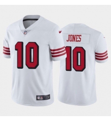 Youth San Francisco 49ers Mac Jones Color Rush White 2021 Draft Jersey Youth San Francisco 49ers Mac Jones Color Rush White 2021 Draft Jersey