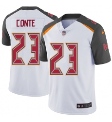 Men Nike Buccaneers #23 Chris Conte White Stitched NFL Vapor Untouchable Limited Jersey Men Nike Buccaneers #23 Chris Conte White Stitched NFL Vapor Untouchable Limited Jersey
