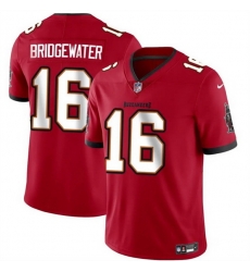 Men Tampa Bay Buccaneers 16 Teddy Bridgewater Red Vapor Limited Stitched Jersey Men Tampa Bay Buccaneers 16 Teddy Bridgewater Red Vapor Limited Stitched Jersey