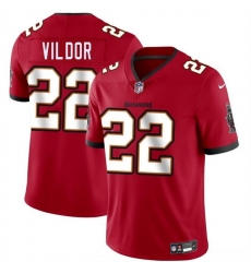 Men Tampa Bay Buccaneers 22 Kindle Vildor Red Vapor Limited Stitched Jersey Men Tampa Bay Buccaneers 22 Kindle Vildor Red Vapor Limited Stitched Jersey