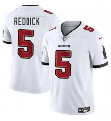 Men Tampa Bay Buccaneers 5 Haason Reddick White Vapor Limited Stitched Jersey