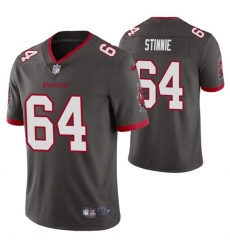 Men Tampa Bay Buccaneers 64 Aaron Stinnie Grey Vapor Untouchable Limited Stitched Jersey Men Tampa Bay Buccaneers 64 Aaron Stinnie Grey Vapor Untouchable Limited Stitched Jersey