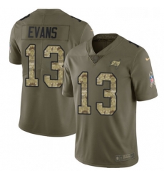 Mens Nike Tampa Bay Buccaneers 13 Mike Evans Limited OliveCamo 2017 Salute to Service NFL Jersey Mens Nike Tampa Bay Buccaneers 13 Mike Evans Limited OliveCamo 2017 Salute to Service NFL Jersey