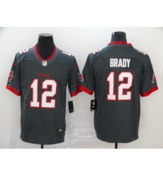 Nike Buccaneers 12 Tom Brady Gray New 2020 Vapor Untouchable Limited Jersey Nike Buccaneers 12 Tom Brady Gray New 2020 Vapor Untouchable Limited Jersey