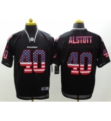 Nike Tampa Bay Buccaneers 40 Mike Alstott Black Elite USA Flag Fashion NFL Jersey Nike Tampa Bay Buccaneers 40 Mike Alstott Black Elite USA Flag Fashion NFL Jersey