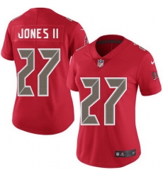 Nike Buccaneers #27 Ronald Jones II Red Womens Stitched NFL Limited Rush Jersey Nike Buccaneers #27 Ronald Jones II Red Womens Stitched NFL Limited Rush Jersey