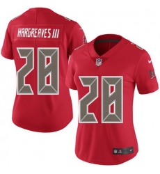 Nike Buccaneers #28 Vernon Hargreaves III Red Womens Stitched NFL Limited Rush Jersey Nike Buccaneers #28 Vernon Hargreaves III Red Womens Stitched NFL Limited Rush Jersey