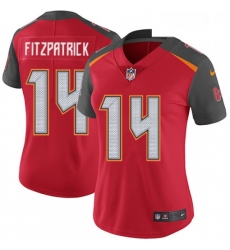 Womens Nike Tampa Bay Buccaneers 14 Ryan Fitzpatrick Red Team Color Vapor Untouchable Limited Player NFL Jersey Womens Nike Tampa Bay Buccaneers 14 Ryan Fitzpatrick Red Team Color Vapor Untouchable Limited Player NFL Jersey