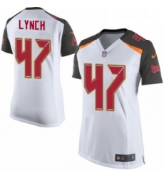 Womens Nike Tampa Bay Buccaneers 47 John Lynch Game White NFL Jersey Womens Nike Tampa Bay Buccaneers 47 John Lynch Game White NFL Jersey