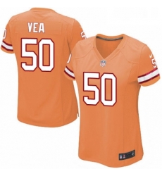 Womens Nike Tampa Bay Buccaneers 50 Vita Vea Elite Orange Glaze Alternate NFL Jersey Womens Nike Tampa Bay Buccaneers 50 Vita Vea Elite Orange Glaze Alternate NFL Jersey