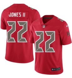 Nike Buccaneers #22 Ronald Jones II Red Youth Stitched NFL Limited Rush Jersey Nike Buccaneers #22 Ronald Jones II Red Youth Stitched NFL Limited Rush Jersey