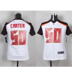 Nike Buccaneers #50 Bruce Carter White Youth Stitched NFL New Elite Jersey Nike Buccaneers #50 Bruce Carter White Youth Stitched NFL New Elite Jersey