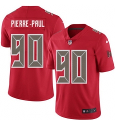 Nike Buccaneers #90 Jason Pierre Paul Red Youth Stitched NFL Limited Rush Jersey Nike Buccaneers #90 Jason Pierre Paul Red Youth Stitched NFL Limited Rush Jersey