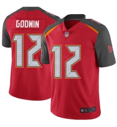 Youth Buccaneers 12 Chris Godwin Red Team Color Stitched Football Vapor Untouchable Limited Jersey Youth Buccaneers 12 Chris Godwin Red Team Color Stitched Football Vapor Untouchable Limited Jersey