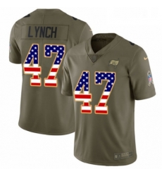 Youth Nike Tampa Bay Buccaneers 47 John Lynch Limited OliveUSA Flag 2017 Salute to Service NFL Jersey Youth Nike Tampa Bay Buccaneers 47 John Lynch Limited OliveUSA Flag 2017 Salute to Service NFL Jersey